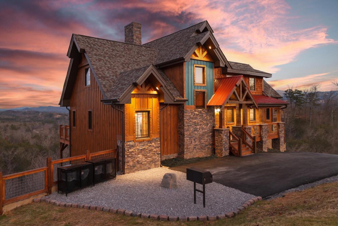 Splash Mountain Pool Hot Tub Theater Game Room Sevierville Esterno foto
