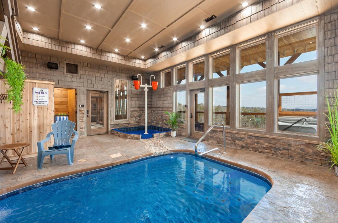 Splash Mountain Pool Hot Tub Theater Game Room Sevierville Esterno foto